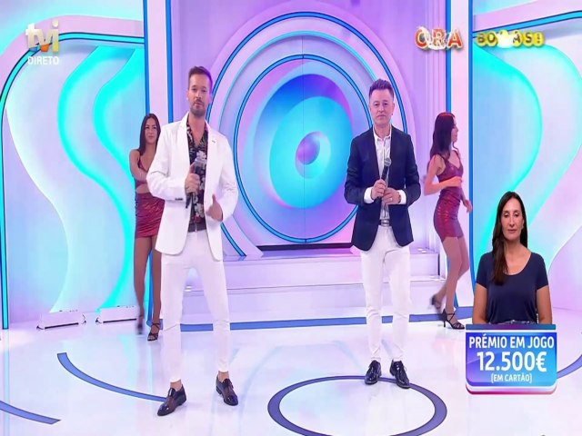 Alexandre Faria e Elvio Santiago no "Dois as 10"
