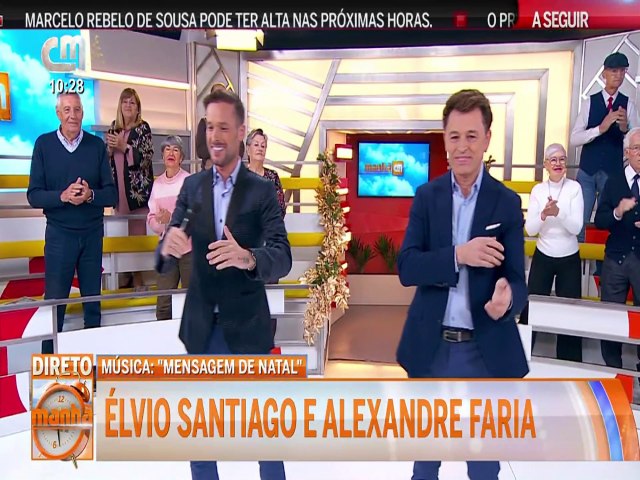 "Mensagem de Natal" na Televisão Nacional